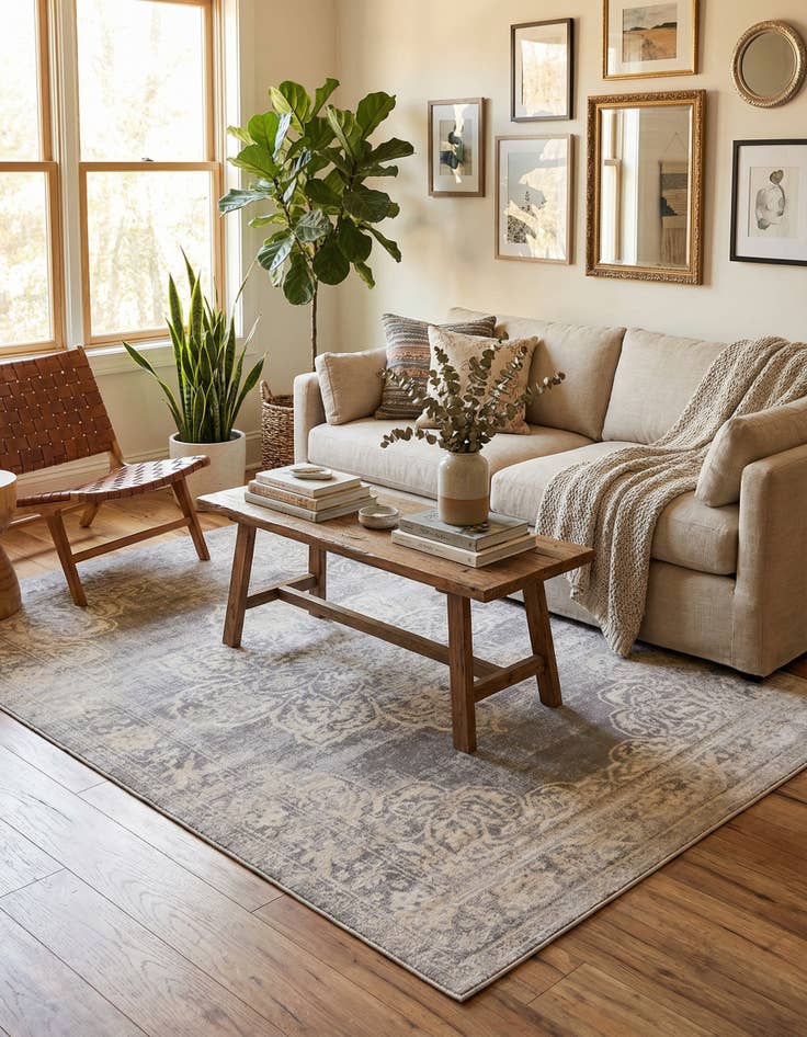 Detail image of 4' 10 x 8' Alexis Rug