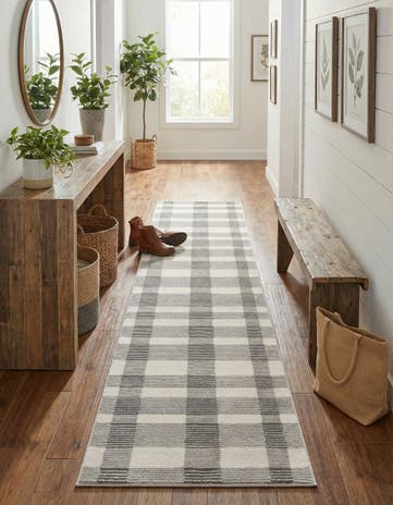 2' 7 x 12' Textura Designer Runner Rug