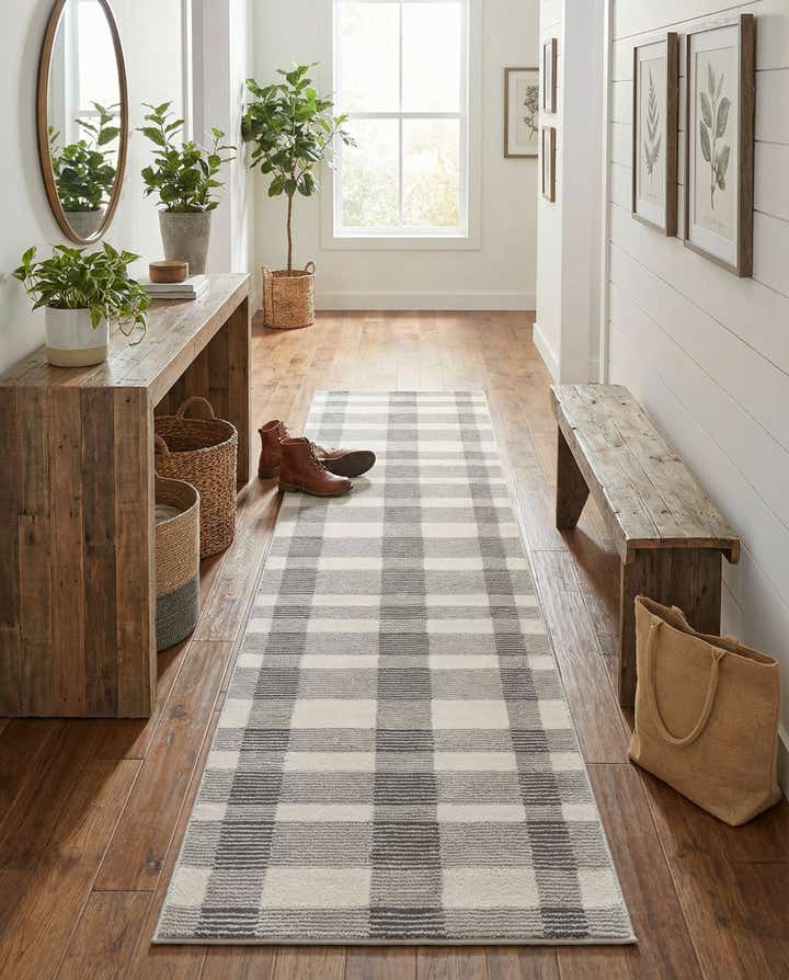 2' 7 x 12' Textura Designer Runner Rug