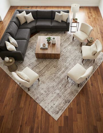 10' 8 x 10' 8 Hermitage Square Rug