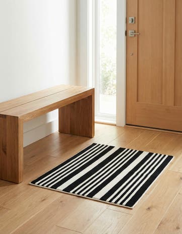 Black and White Milano Rug