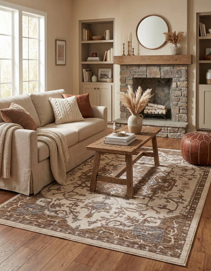 Detail image of 5' x 7' 7 Grand Tradition Rug