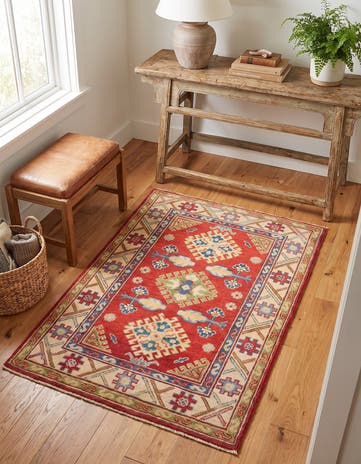 2' 9 x 3' 10 Hand Knotted Kazak Rug