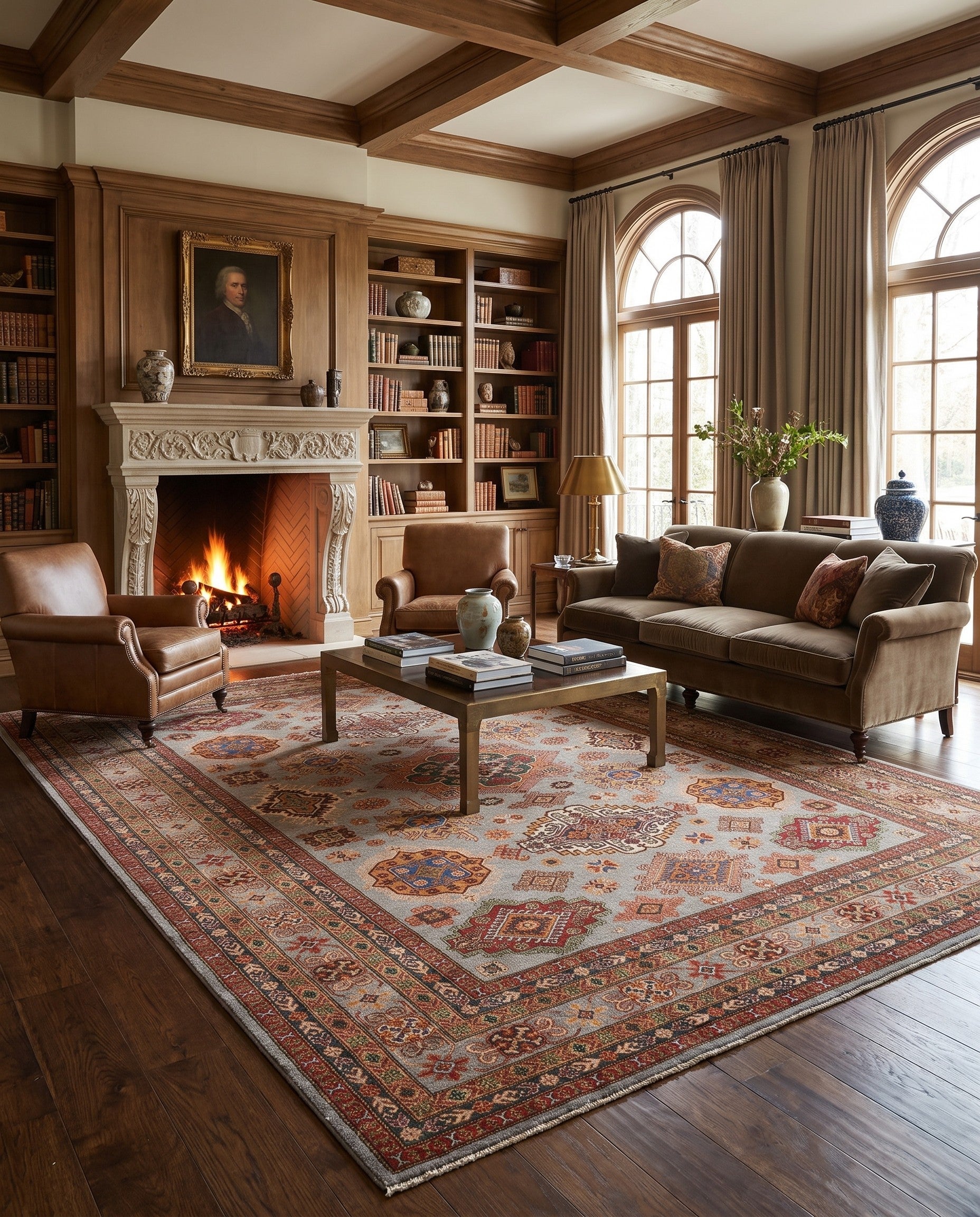 8' 4 x 10' Hand Knotted Kazak Rug
