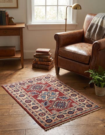 2' x 2' 10 Hand Knotted Kazak Rug