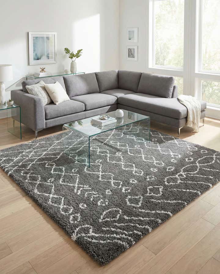 8' x 8' Moroccan Shag Square Rug