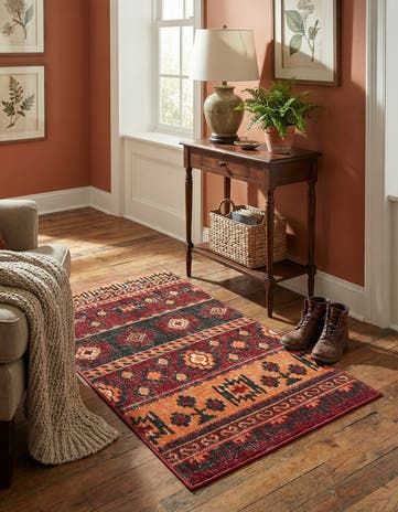 Rust Red Lucerne Rug