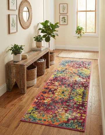 2' x 6' Washable Sevilla Runner Rug