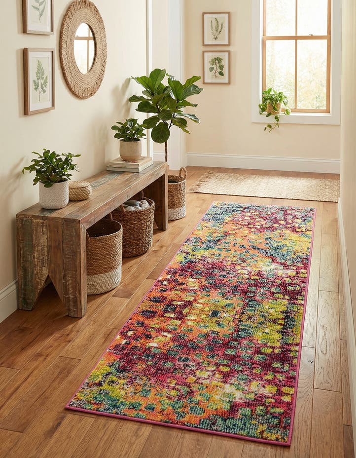 2' x 6' Washable Sevilla Runner Rug