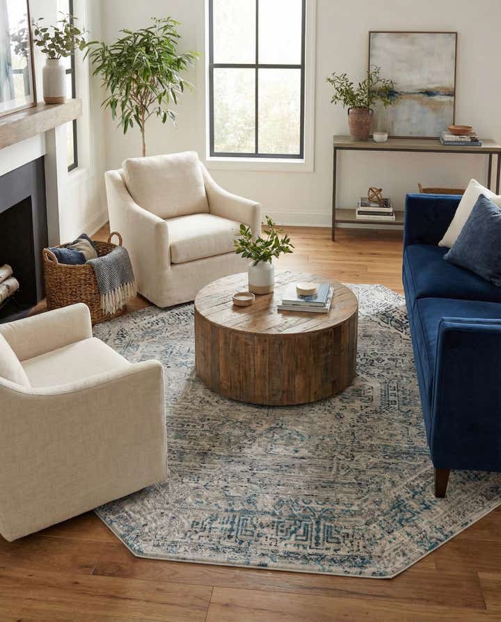 7' 10 x 7' 10 Finsbury Octagon Rug