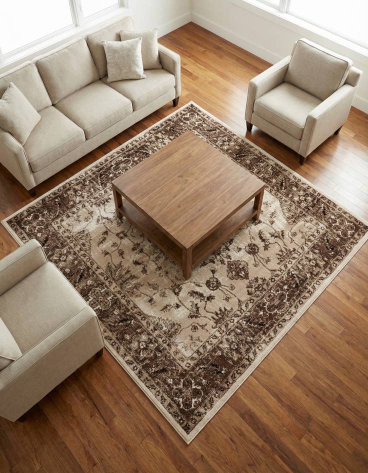 Detail image of 8' x 8' Himalaya Square Rug