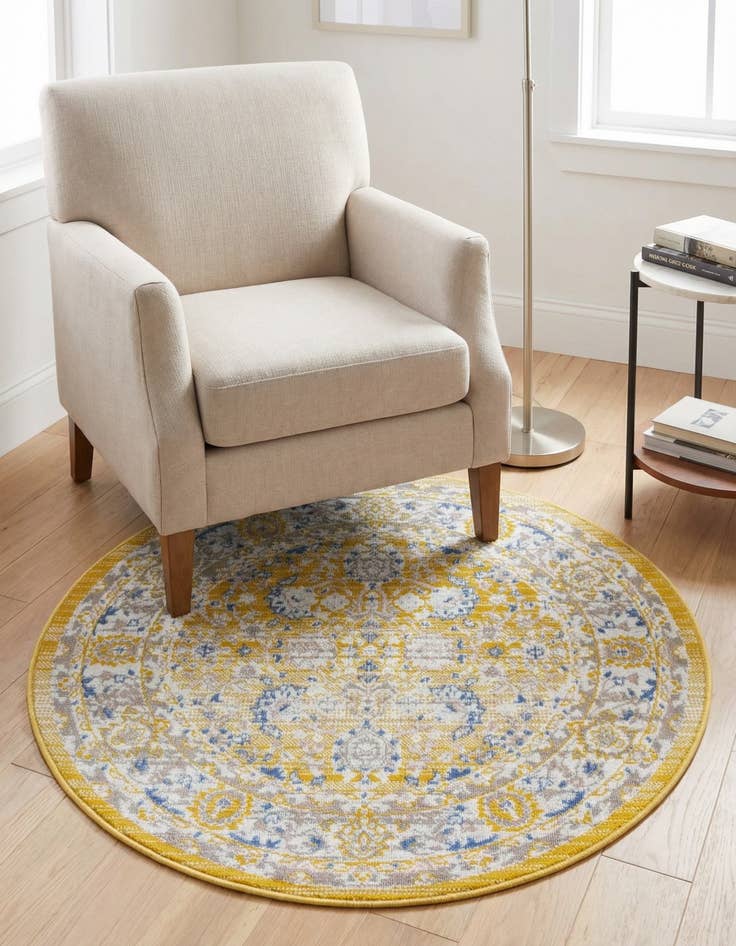 Detail image of 3' 3 x 3' 3 Whitney Round Rug