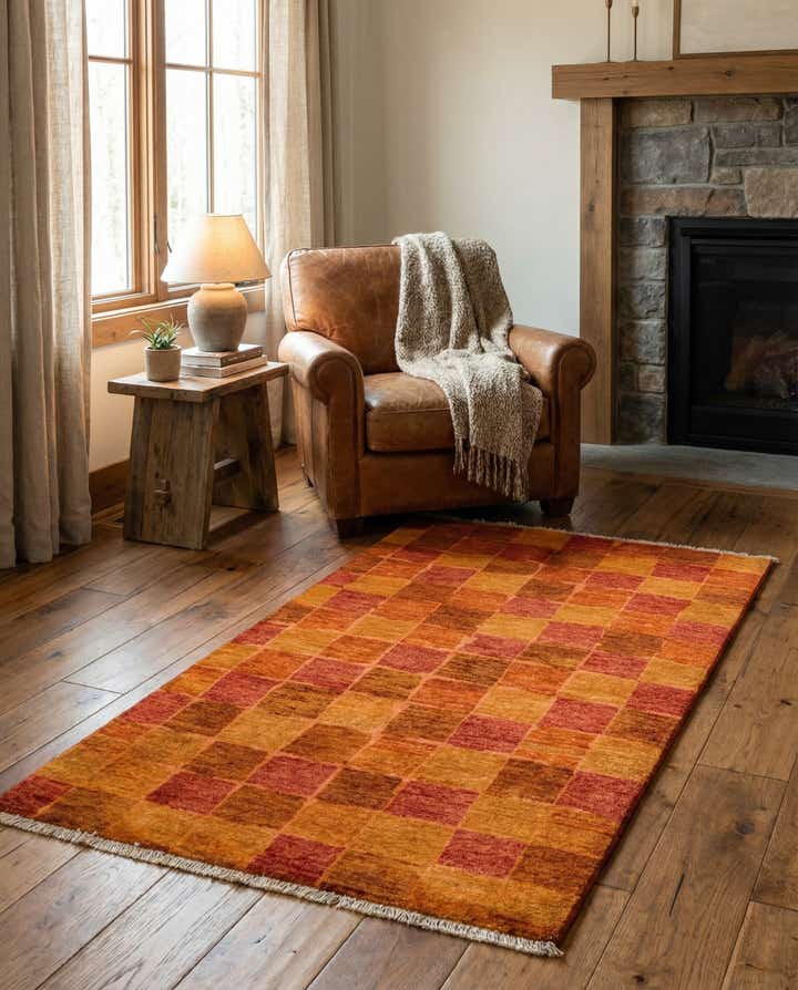 3' x 5' 2 Hand Knotted Kashkuli Gabbeh Oriental Wool Rug