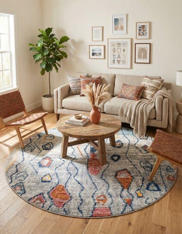 Morocco Round Rug