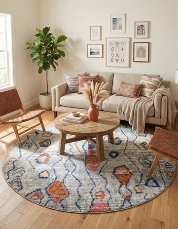 Morocco Round Rug