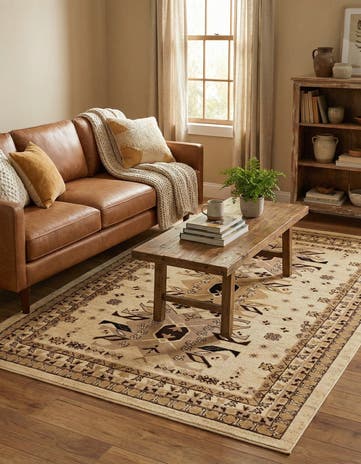 5' 3 x 8' Heris Rug