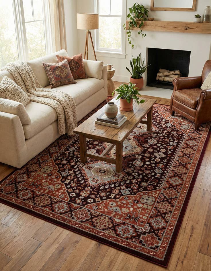 Detail image of 7' x 10' Kamala Washable Rug
