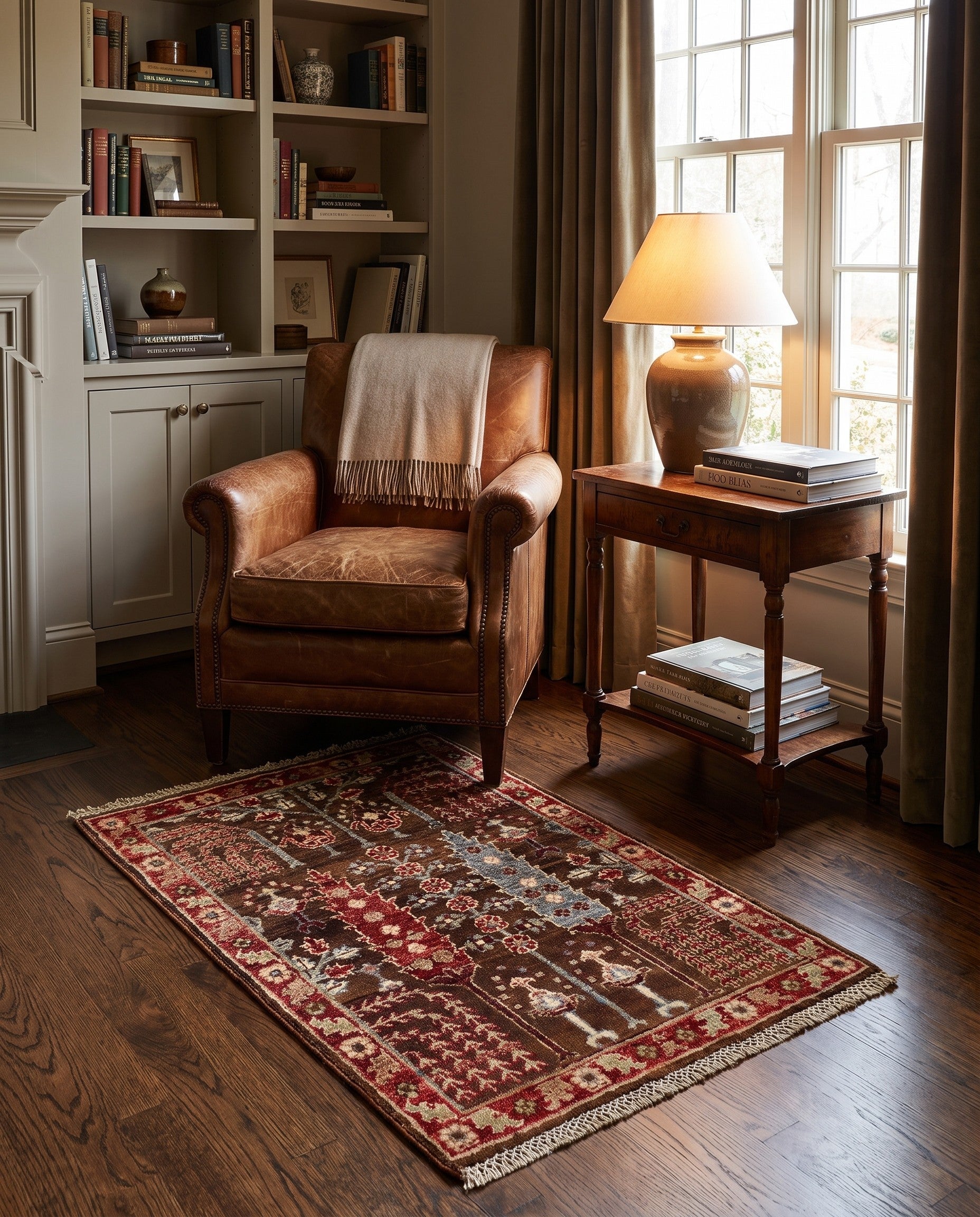 2' x 3' Hand Knotted Ariana Ziegler Rug