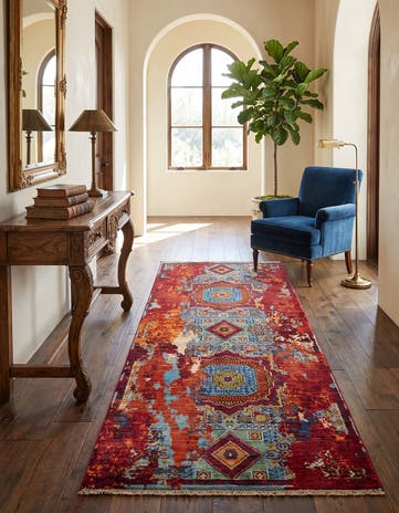 2' 11 x 6' 11 Hand Knotted Mamluk Ziegler Runner Rug