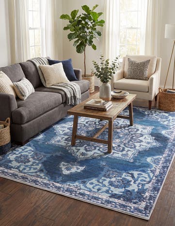 7' 10 x 11' Washable Francesca Rug