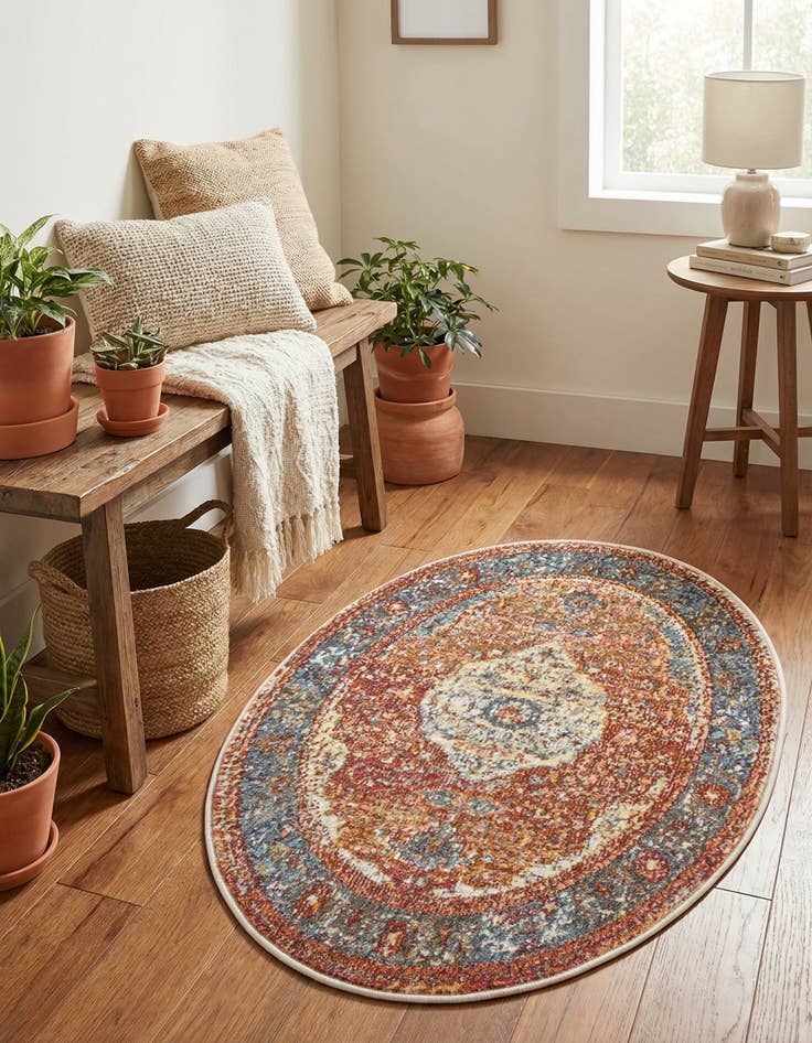 Detail image of 2' x 3' 1 Havana Oval Rug