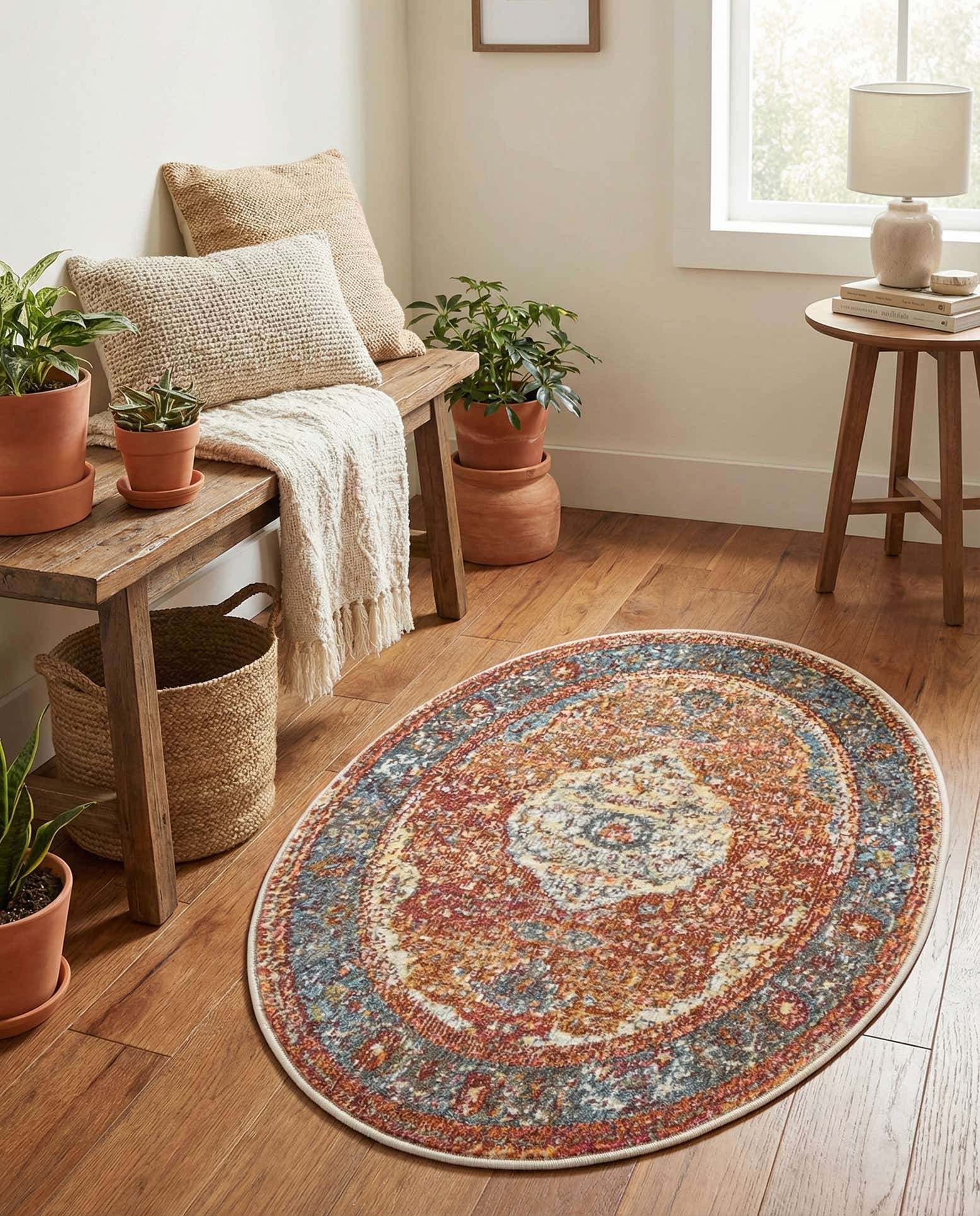 2' x 3' 1 Santiago Oval Rug