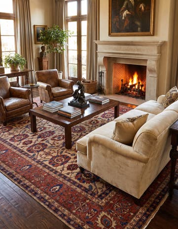 10' x 13' 9 Hand Knotted Ariana Ziegler Rug