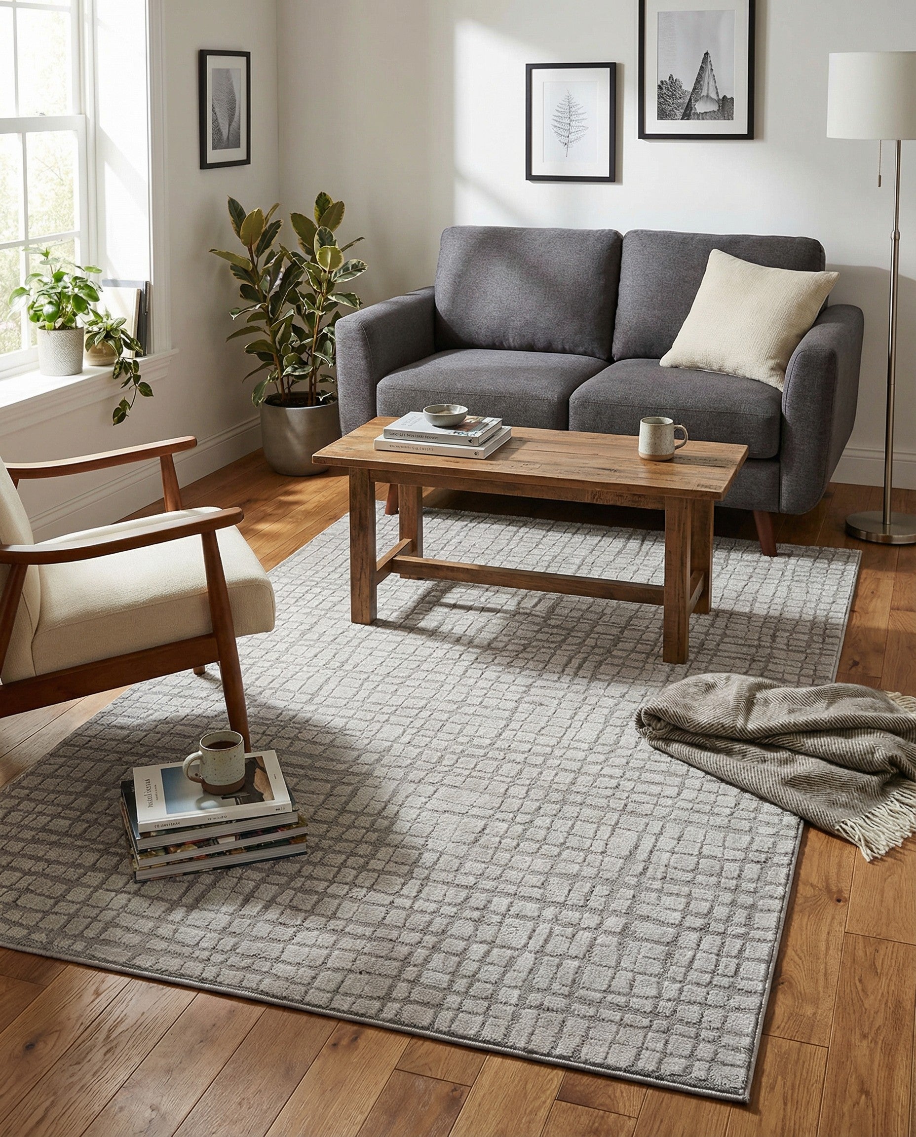 4' x 6' Textura Designer Rug