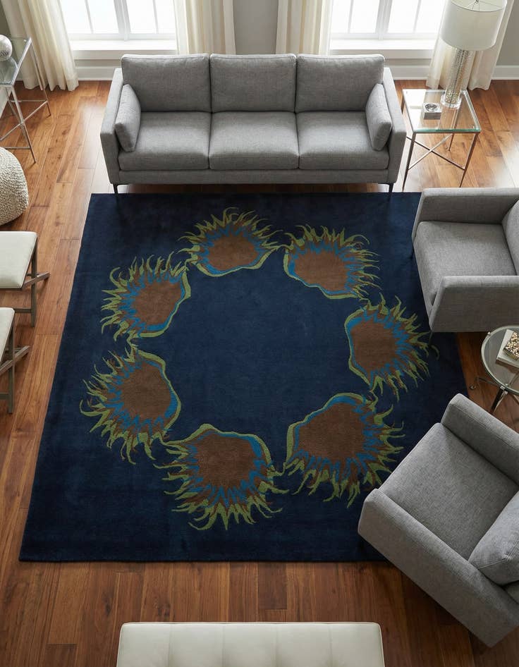 Detail image of 7' 6 x 7' 7 Luna Square Rug