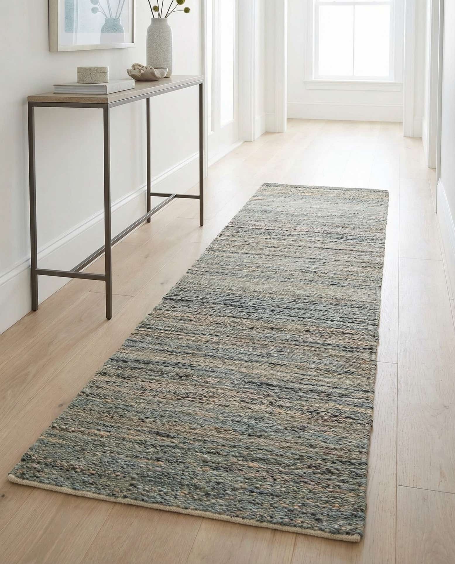 2' x 8' Hand Woven Palm Beach Jute Runner Rug