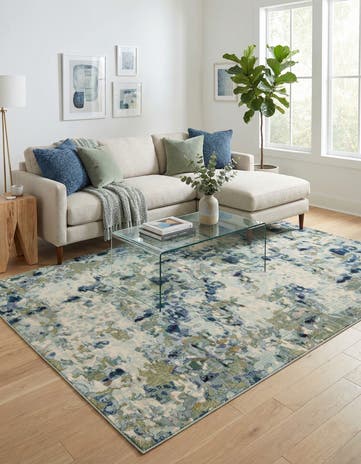 8' x 10' Washable Spectrum Rug