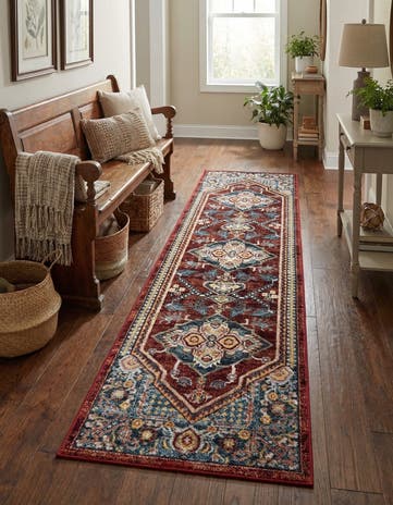 2' x 8' Kamala Washable Runner Rug