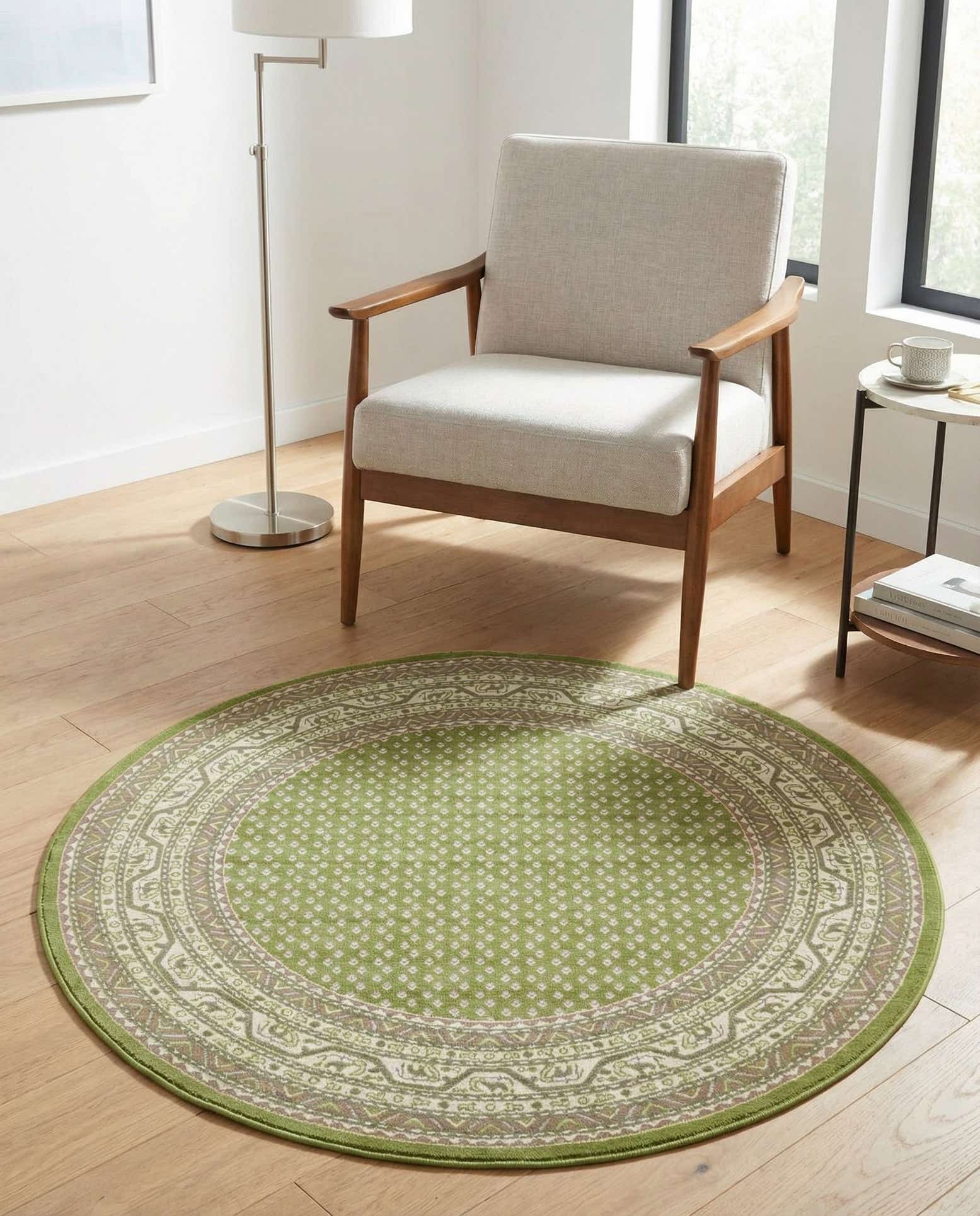 3' 7 x 3' 7 Tribeca Round Rug