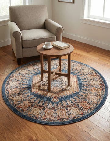 4' x 4' Eden Round Rug