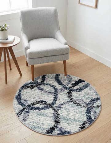 3' 1 x 3' 1 Tucson Round Rug