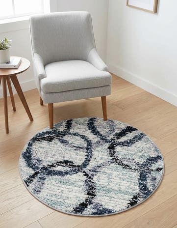 3' 1 x 3' 1 Tucson Round Rug