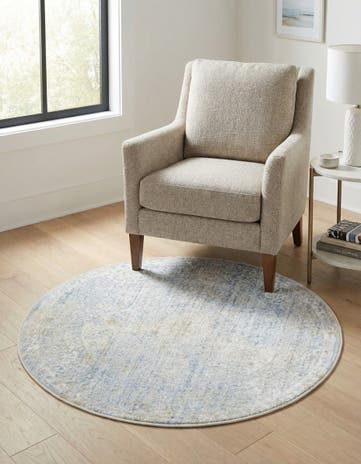 Green Williamsburg Round Rug