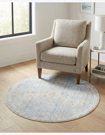 Green Williamsburg Round Rug