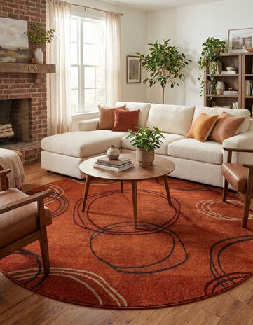 8' x 8' Equinox Round Rug