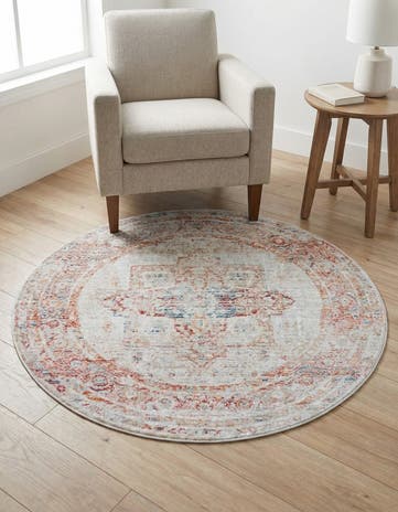 3' 10 x 3' 10 Noble Round Rug