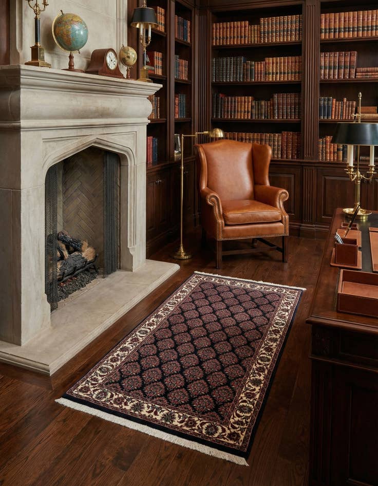 Detail image of 3' 2 x 6' 4 Bidjar Wool Rug