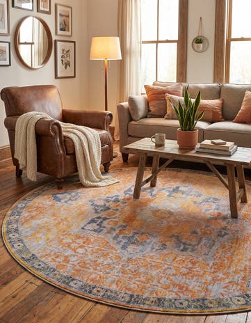 8' x 8' Francesca Round Rug