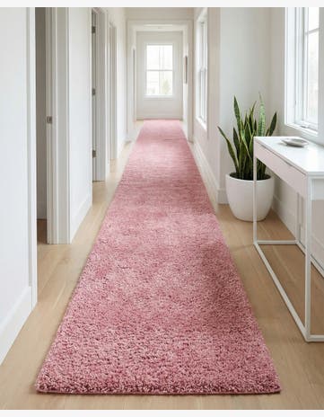 2' 7 x 16' 5 Zermatt Shag Runner Rug