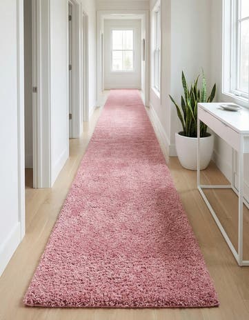 2' 7 x 16' 5 Zermatt Shag Runner Rug