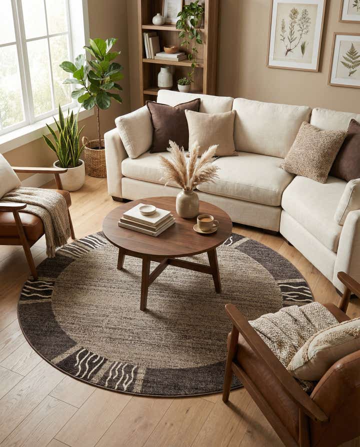 6' x 6' Angelica Round Rug