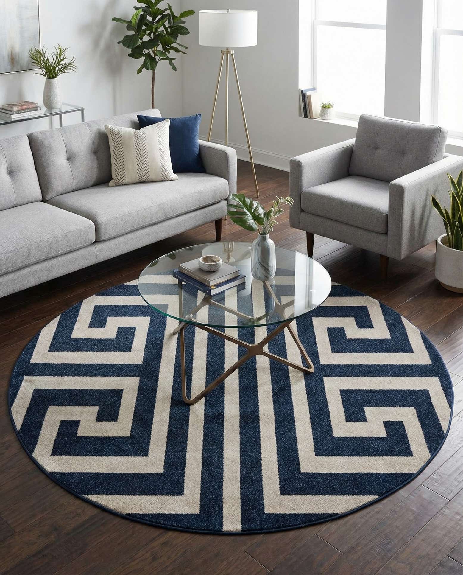 6' x 6' Hera Round Rug