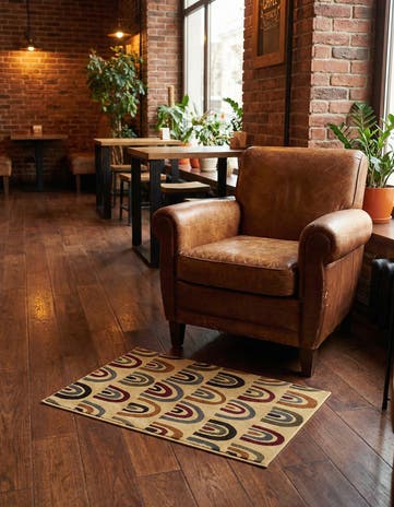 Cream Cafe Rug