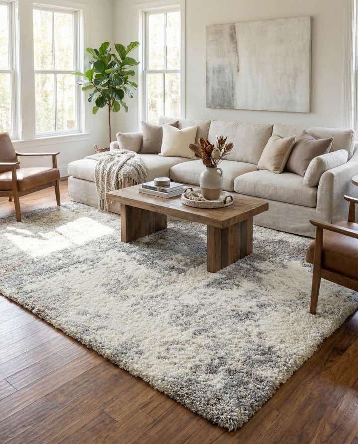 9' x 12' Soft Touch Shag Rug