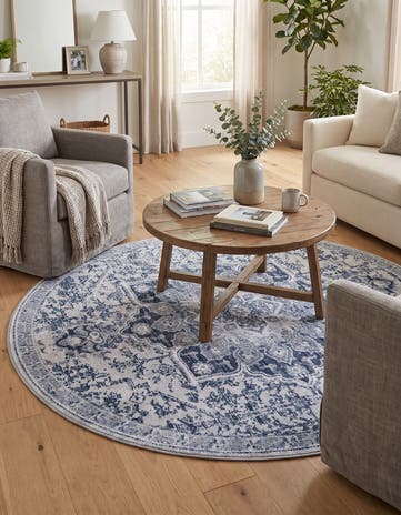 6' x 6' Francesca Round Rug