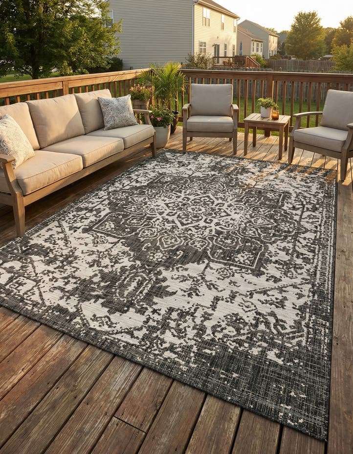 7' 10 x 10' Easy-Clean Jill Zarin Dubai Indoor...